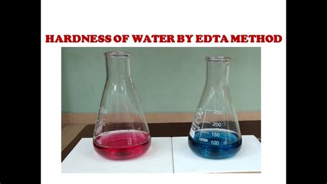 hardness test procedure for water|common water hardness analysis techniques.